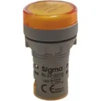 220V Ac Sarı Ledli Sinyal Lambası